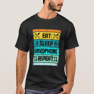 Funny Saxophone T Shirten Mannen Vrouwen Kind Saxo T-shirt