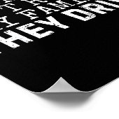 Funny Saying Alcoholics Don't Run In My Family The Poster (Hoek)