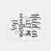 Funny Saying And Sarcastic Quotes Ideas Sarcastic  Fleece Deken (Voorkant (Horizontaal))