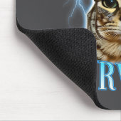 Funny Saying Cats Tummy Ache Survivor Cat Meme Hum Muismat (Hoek)