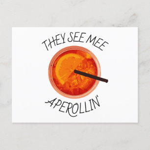 Funny Saying Cocktail Vacation Summer Drink Italy Briefkaart