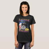 Funny Saying Lactose Intolerant Silly Cat Meme Cat T-shirt (Voorkant volledig)