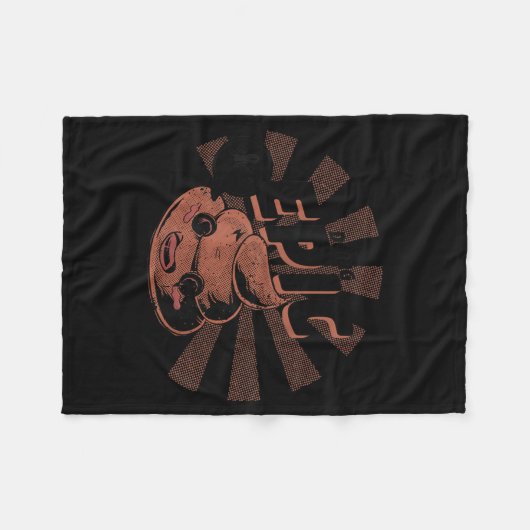 Funny Saying Motivational Inspirational Quote Do E Fleece Deken (Voorkant (Horizontaal))