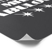 Funny Saying Mr Fabulous Descriptive  Poster (Hoek)