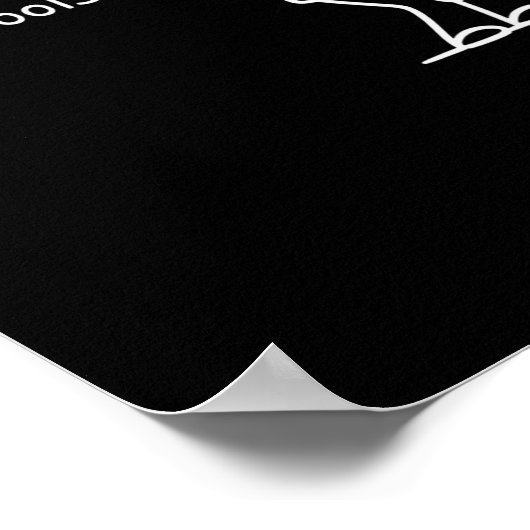 Funny Saying No New Tools Today Poster (Hoek)