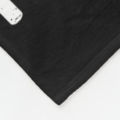 Funny Saying Retro Sorry I'm Late I Was Ong  Fleece Deken (Hoek)