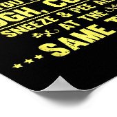 Funny Saying With Age Comes New Skills Sarcastic W Poster (Hoek)