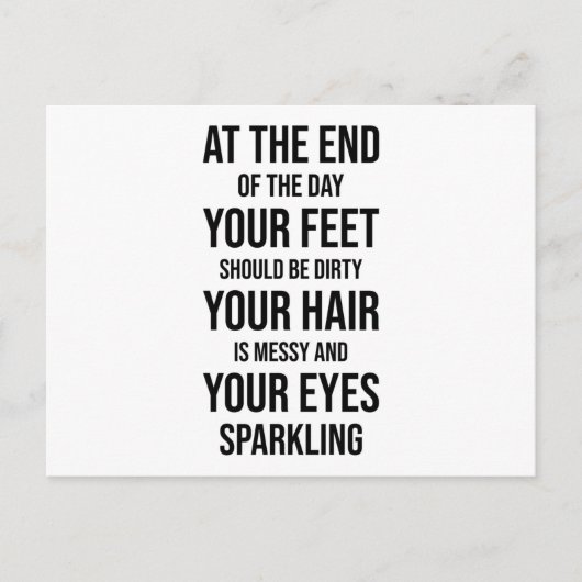 Funny Sayings Adventure Briefkaart (Voorkant)