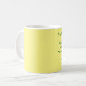 Funny Sayings: Cute and Funny Frog Mok (Voorkant links)