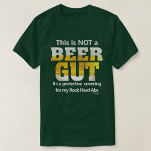 Funny Sayings   Geen BEER GUT-Shirt T-shirt