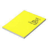 FUNNY SAYINGS LATEN LEVENSDUUR TOE ZONDER DAT IK O NOTITIEBLOK (Linkerzijde)