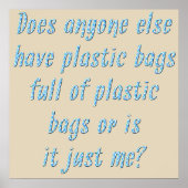 Funny Sayings of Citaten om uw vrienden te verwarr Poster (Voorkant)