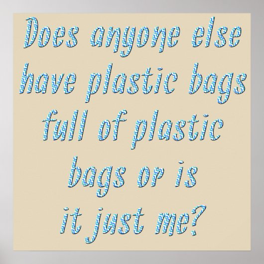 Funny Sayings of Citaten om uw vrienden te verwarr Poster (Voorkant)