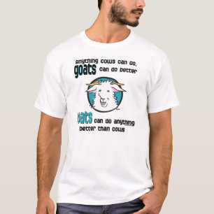Funny Sayings on Goat T shirt