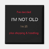 Funny Sayings Square Magnet 5 (Voorkant)