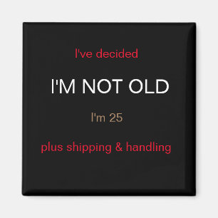 Funny Sayings Square Magnet 5