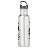 Funny Sayings Stainless Steel Water Bottle Waterfles (Achterkant)