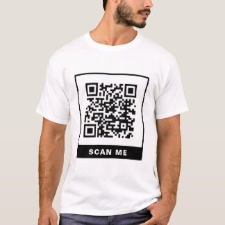 Funny Scan Me QR-Code T-Shirt