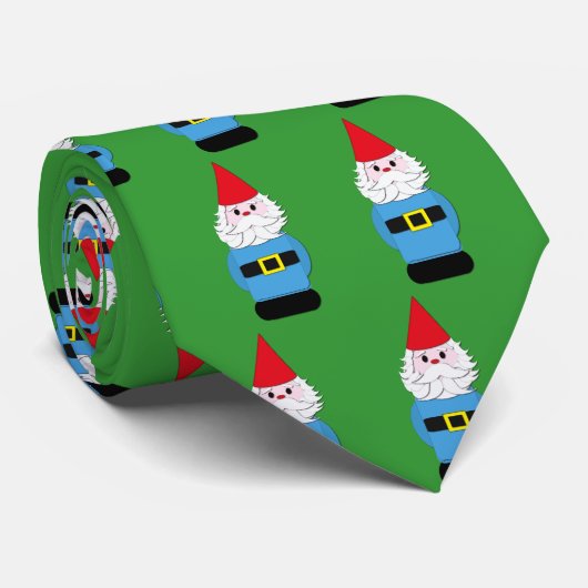 Funny Scandinavian Garden Gnome of Troll Stropdas (Opgerold)