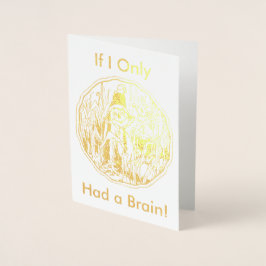 Funny Scarecrow Custom Names Happy Halloween Folie Kaarten