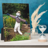 Funny scarecrow fotoplaat (Zijkant)