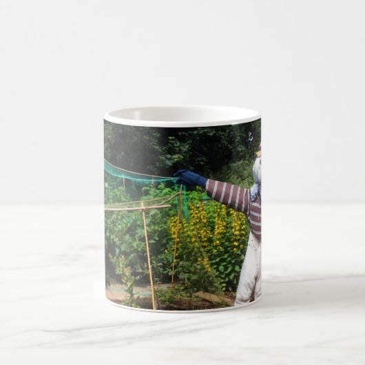 Funny scarecrow koffiemok (Center)