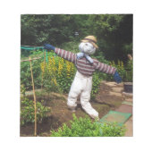 Funny scarecrow notitieblok (Voorkant)