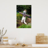 Funny scarecrow poster (Keuken)