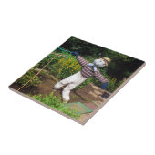 Funny scarecrow tegeltje (Zijkant)