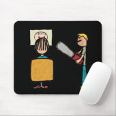 Funny Scary Barber Sweeney Todd Muismat (Met muis)