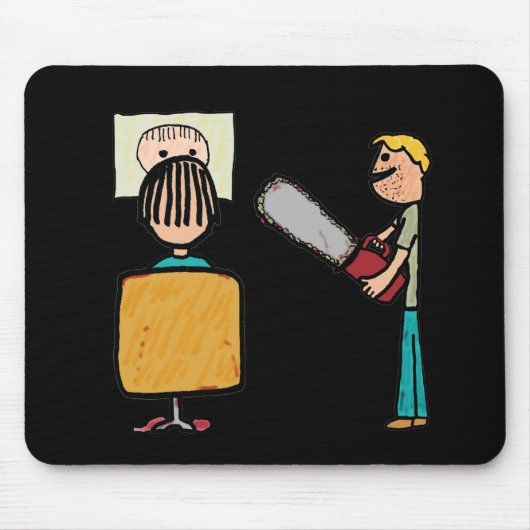 Funny Scary Barber Sweeney Todd Muismat (Voorkant)