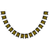 Funny Scary Black Cat Bat Witch Pet Text Halloween Vlaggetjes (Alle)