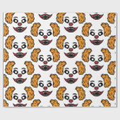 Funny Scary Clown Thunder_Cove Cadeaupapier (Vlak)