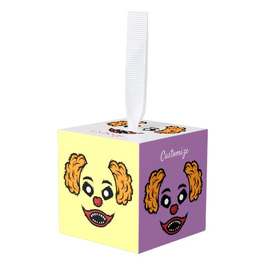 Funny Scary Clown Thunder_Cove Decoratie (Voorkant hoekig)