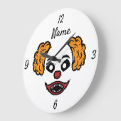 Funny Scary Clown Thunder_Cove Grote Klok (Hoek)