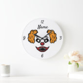 Funny Scary Clown Thunder_Cove Grote Klok (Huis)