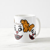 Funny Scary Clown Thunder_Cove Koffiemok (Voorkant rechts)