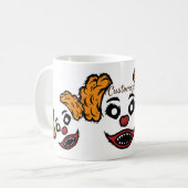 Funny Scary Clown Thunder_Cove Koffiemok (Voorkant links)