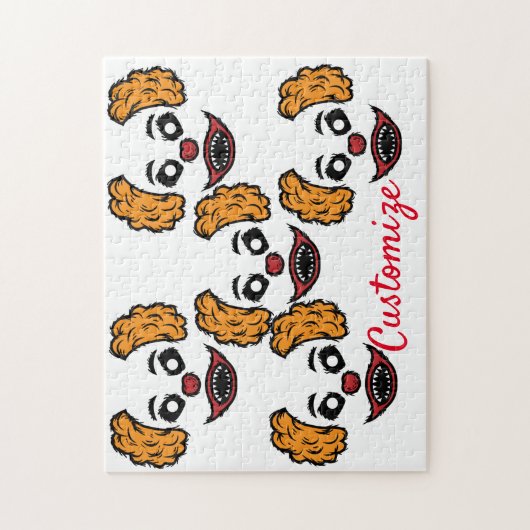 Funny Scary Clown Thunder_Cove Legpuzzel (Verticaal)