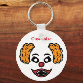 Funny Scary Clown Thunder_Cove Sleutelhanger (Voorkant)