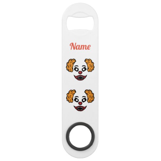 Funny Scary Clown Thunder_Cove Speed Flessenopener (Voorkant)