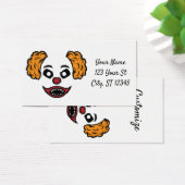 Funny Scary Clown Thunder_Cove Visitekaartje (Bureau)