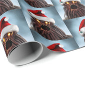 Funny Scary Cthulhu Lovecraft Kerstmis Cadeaupapier (Rol Hoek)