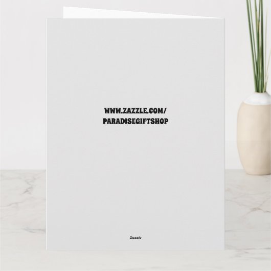 FUNNY SCARY EVIL CLOWN BIRTHDAY CARDS KAART (Achterkant)