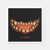 Funny Scary Jack o'lantern Thunder_Cove Servet (Voorkant)