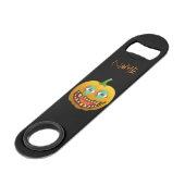 Funny Scary Jack o'lantern Thunder_Cove Speed Flessenopener (Voorkant Gekanteld)