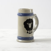 Funny schaap bierpul (Voorkant rechts)