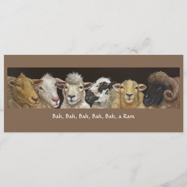 Funny-schapenkaart (Voorkant)