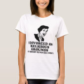 Funny scheiding t-shirt (Voorkant)