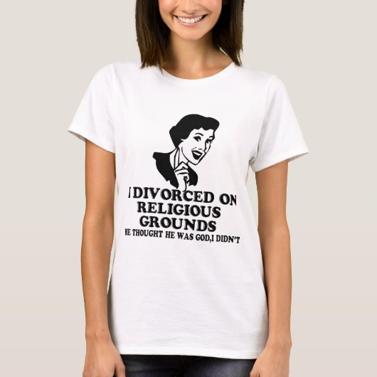 Funny scheiding t-shirt (Voorkant)